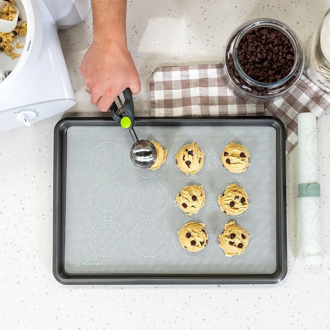 nutrimill silicone baking sheet cookies
