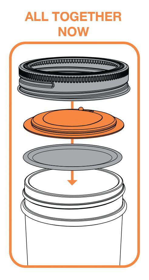 jarware 82631 jellylid orange 491