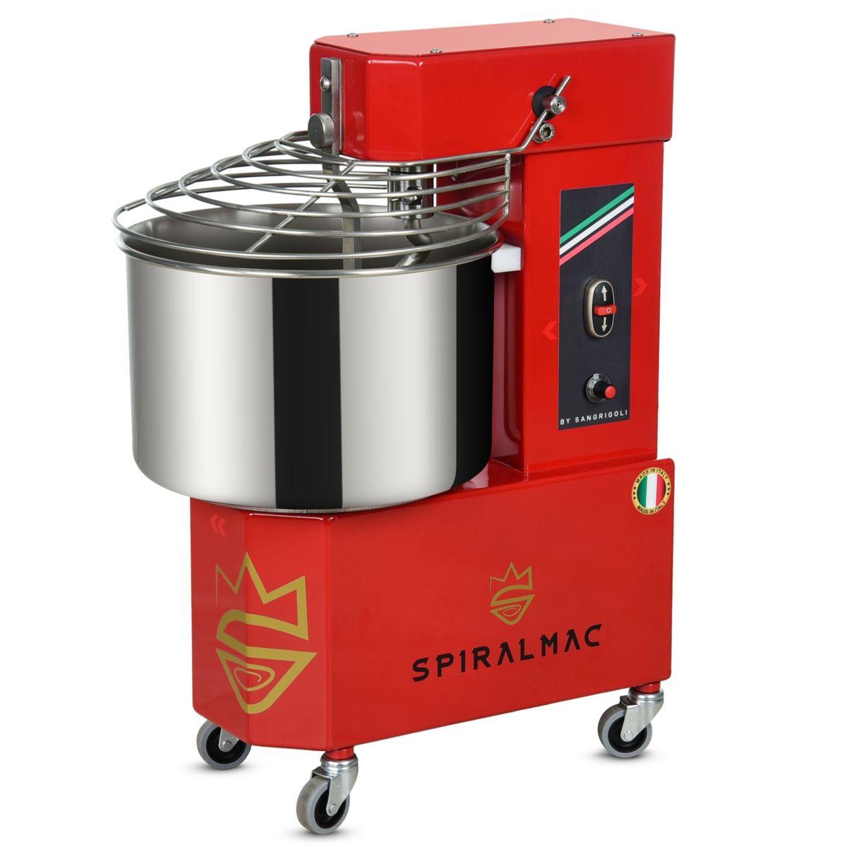 spiralmac 12kg spiral bread mixer kneader rossa 1200 1
