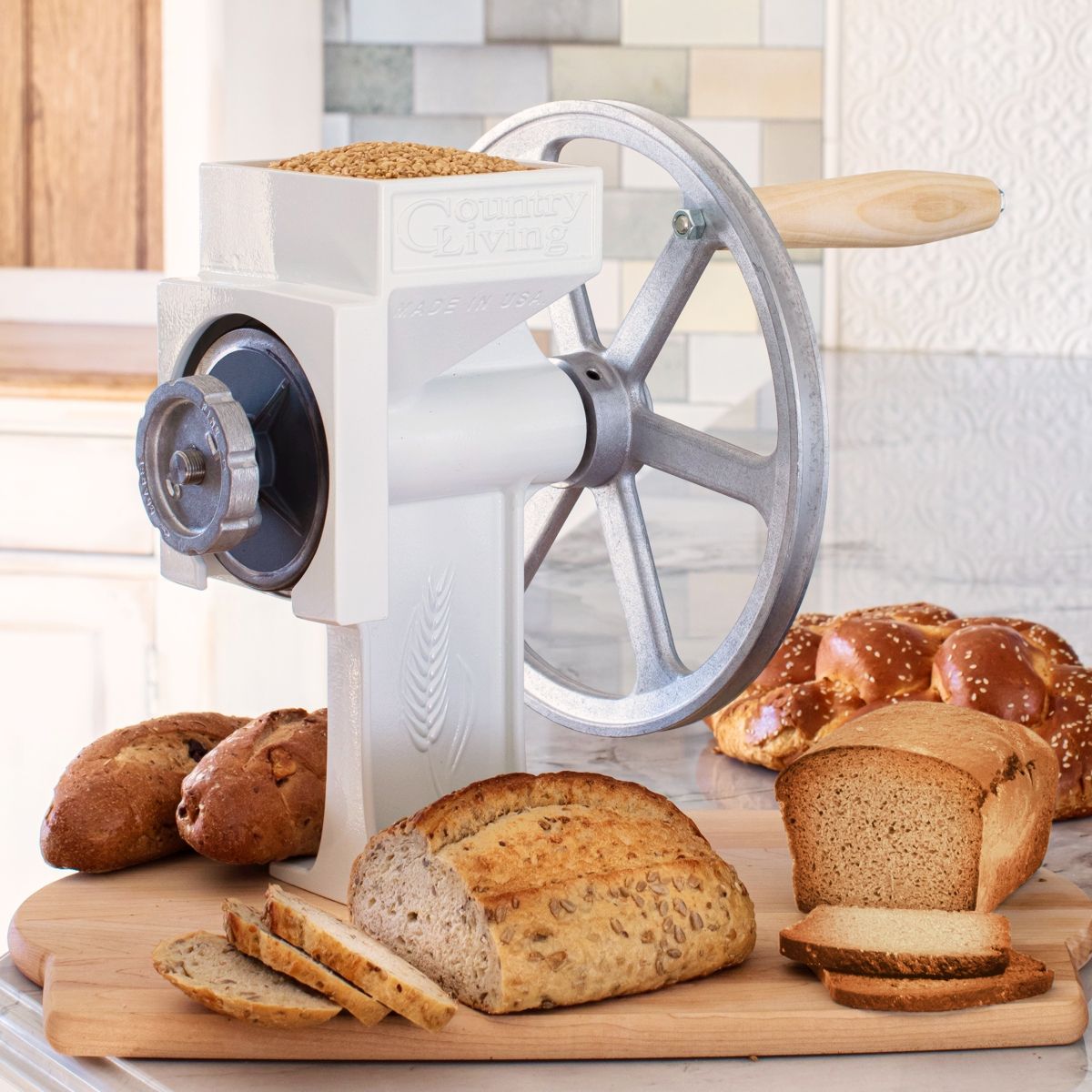 Country Living Mill, manual or electric options