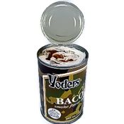 mre canned bacon real can 175