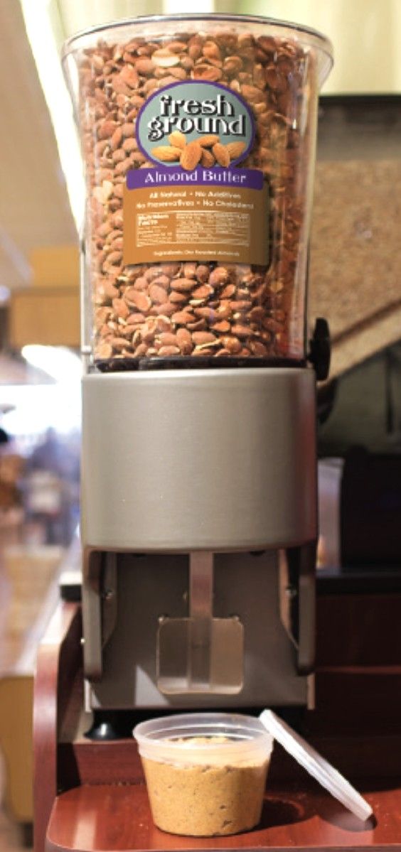 Nut grinder for whole almonds, cashews, peanuts, nd more