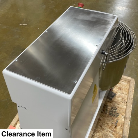 Clearance: Spiralmac SV60 Spiral Dough Mixer, 60kg top
