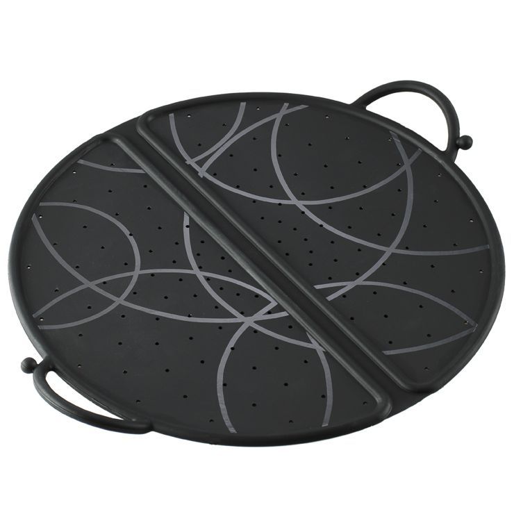 kuhn rikon foldable splatter guard black 740 3