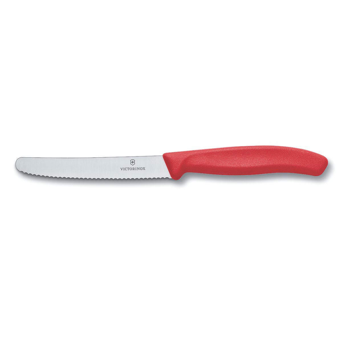 victorinox utility knife 4.5 inches red serrated 1200 1