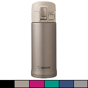 Zojirushi Stainless Steel, Insulated Mug, SlickSteel, 12-16 oz