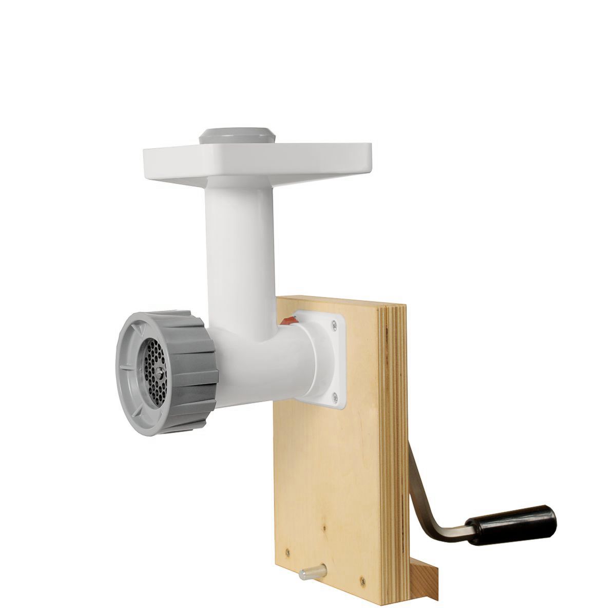 Family Grain Mill hand base with meat grinder