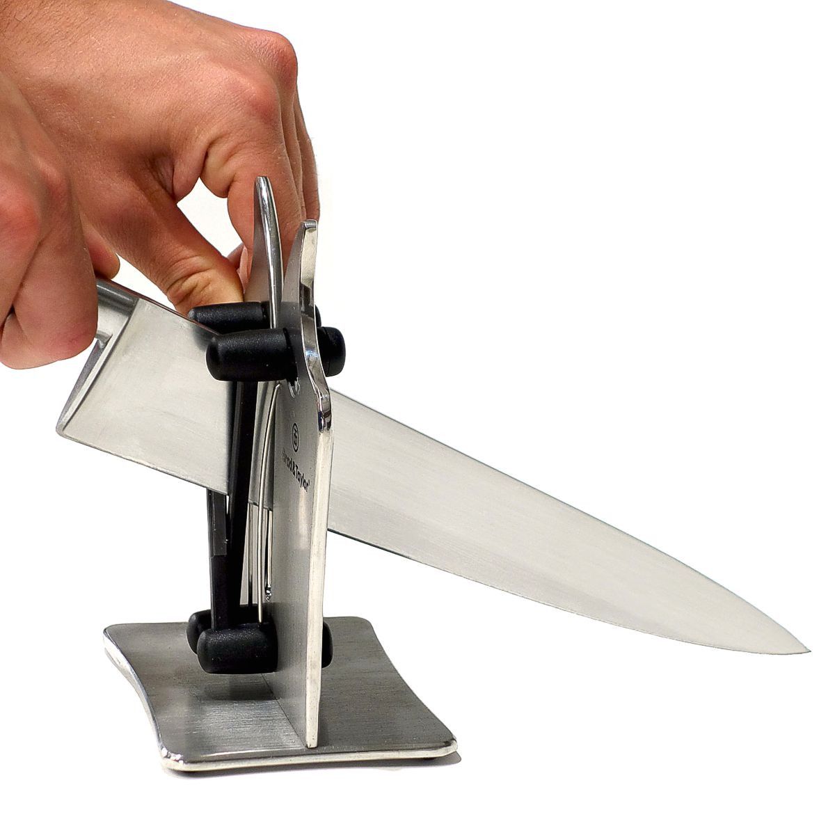 Brod & Taylor knife sharpener, Berkshire Innovations manual knife sharpener.