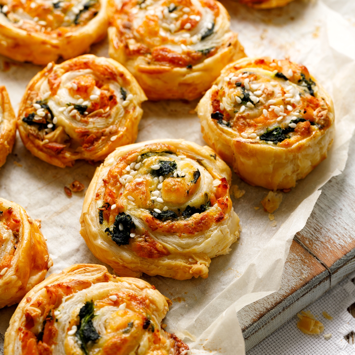savory puff pastries