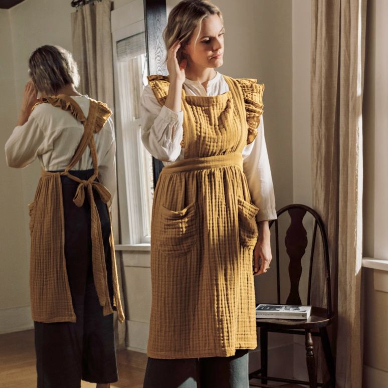 Ada apron, yellow