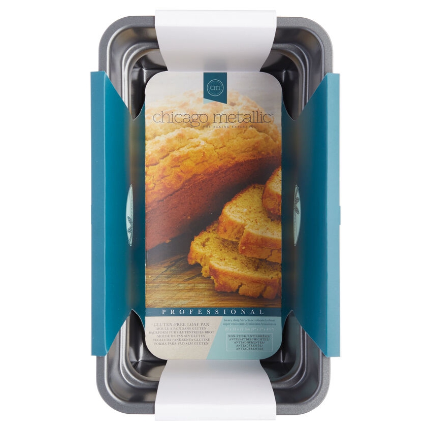 Two-piece gluten free loaf pan