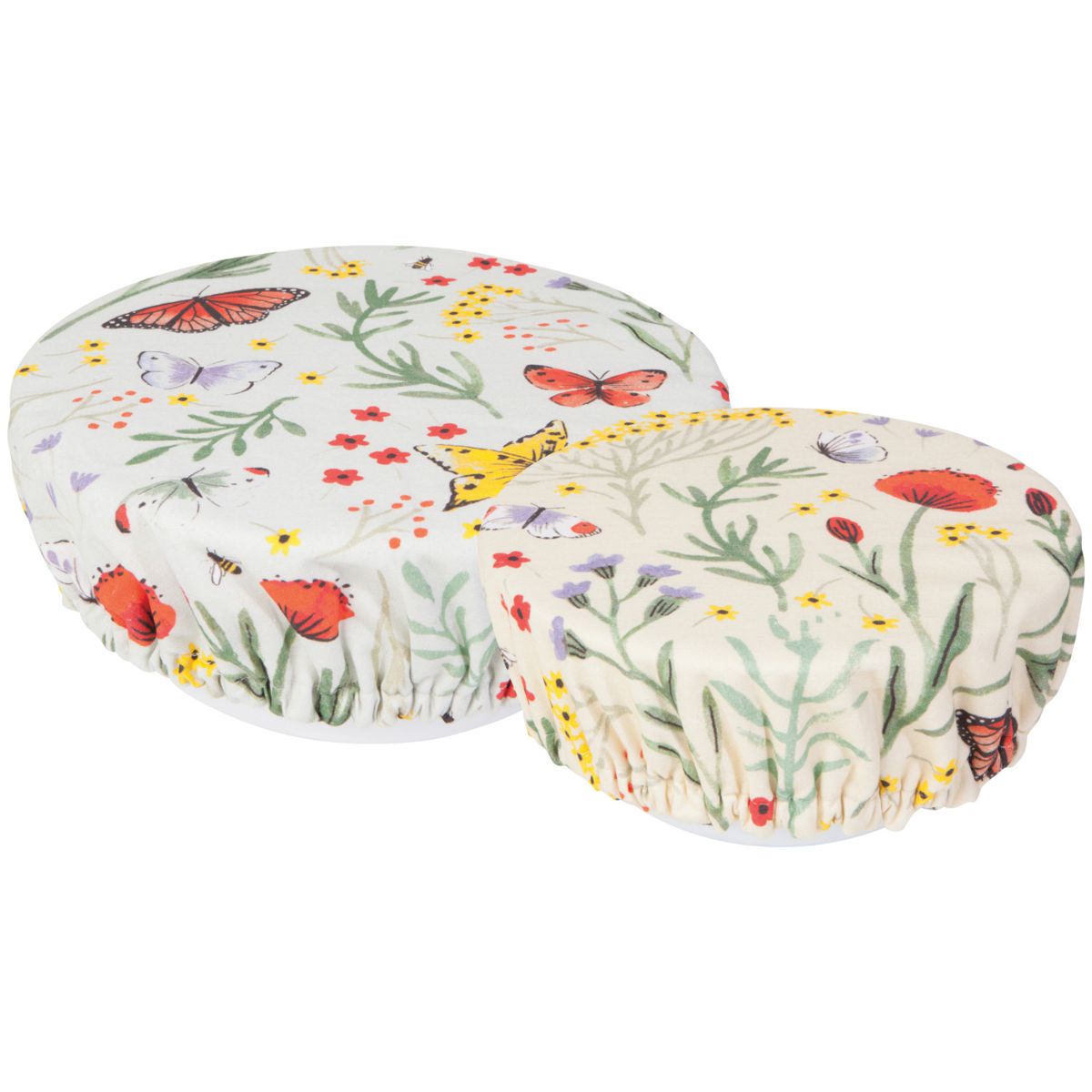 Morning Meadow Bowl Covers, Set of 2