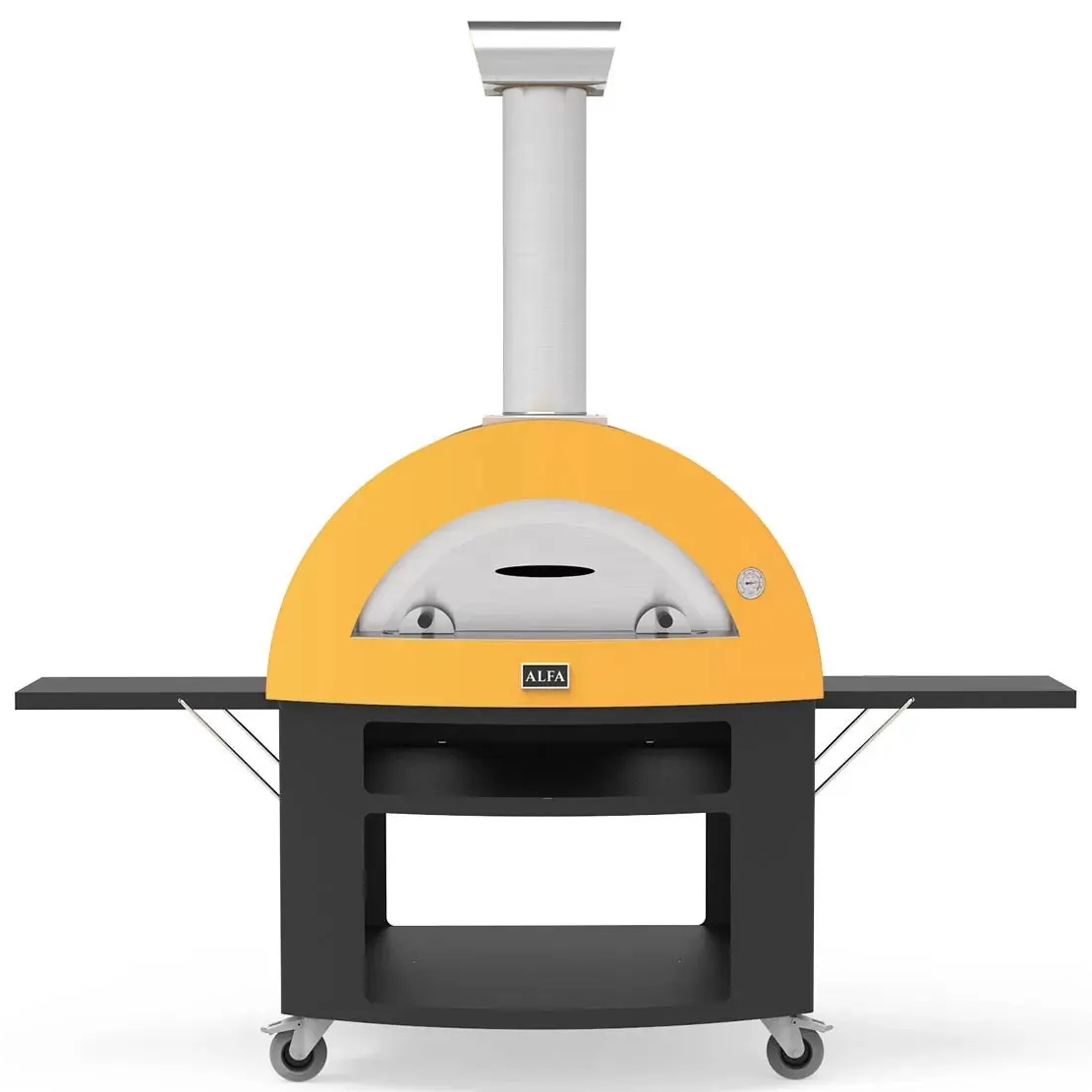 Alfa 5 Pizze Oven Base, Black