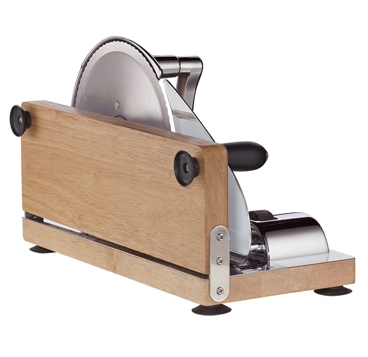bread slicer folded up for storage
