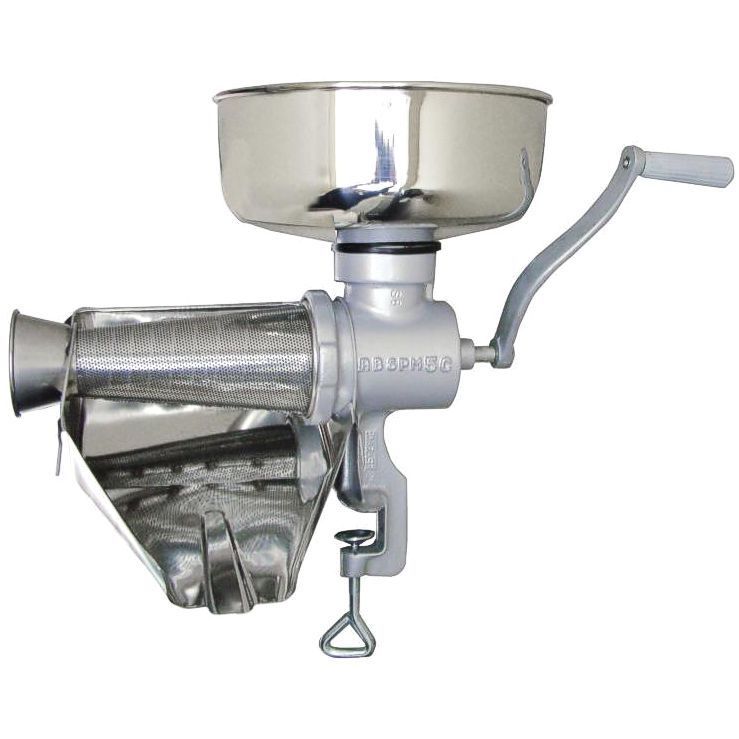 Omcan 6 Quart Manual Tomato Strainer