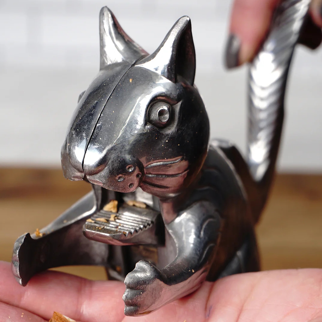 squirrel shaped nutcracker