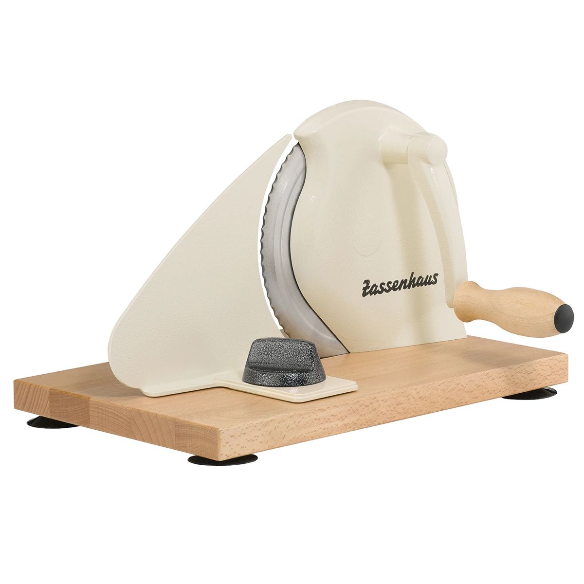 Zassenhaus Classic Bread Slicer, Cream