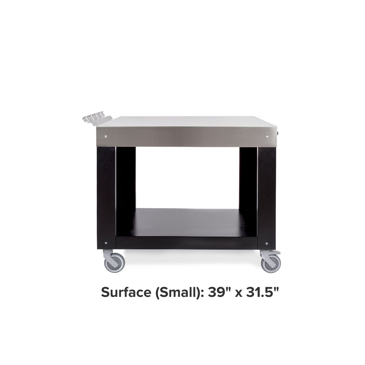 Alfa small table surface measures 39" x 31.5"