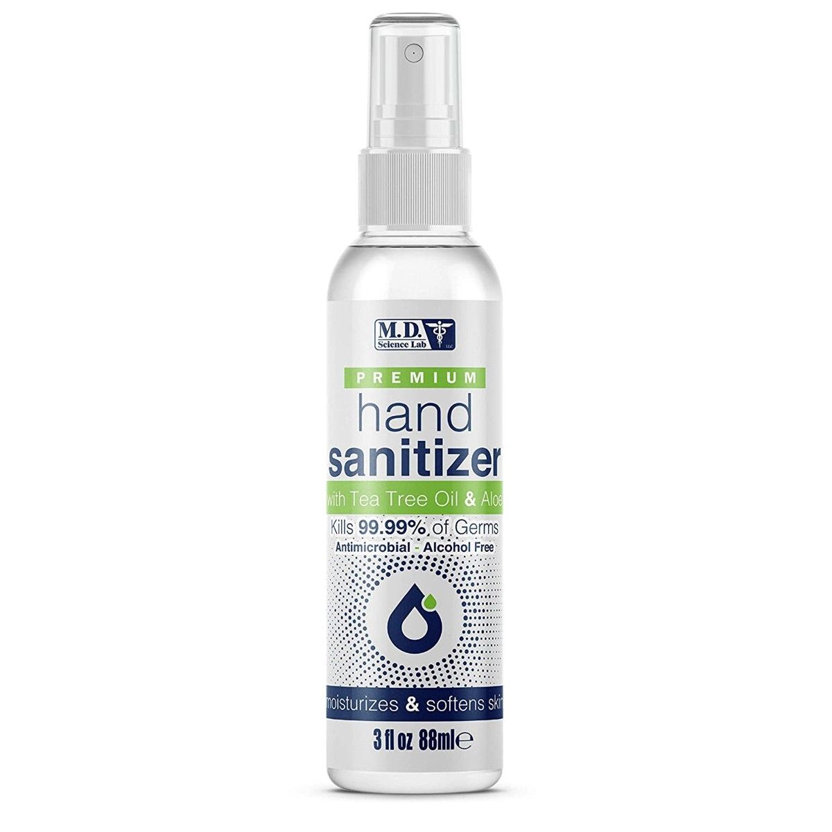 md science hand sanitizer 3 oz travel bottle spray 1200 1