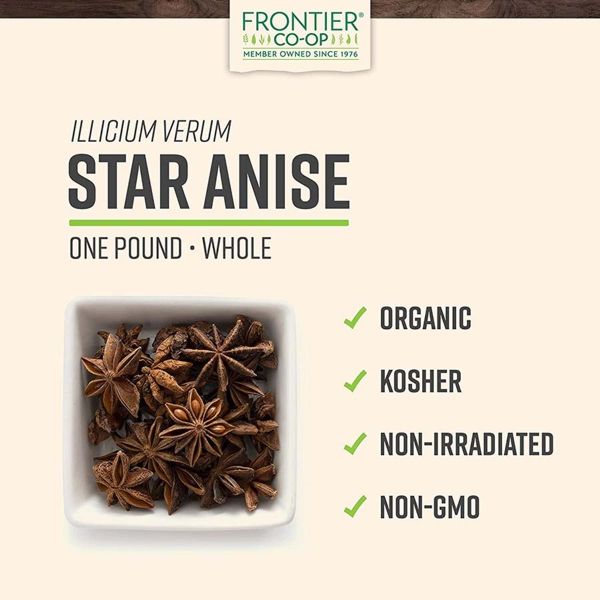 Star anise from Frontier Co op