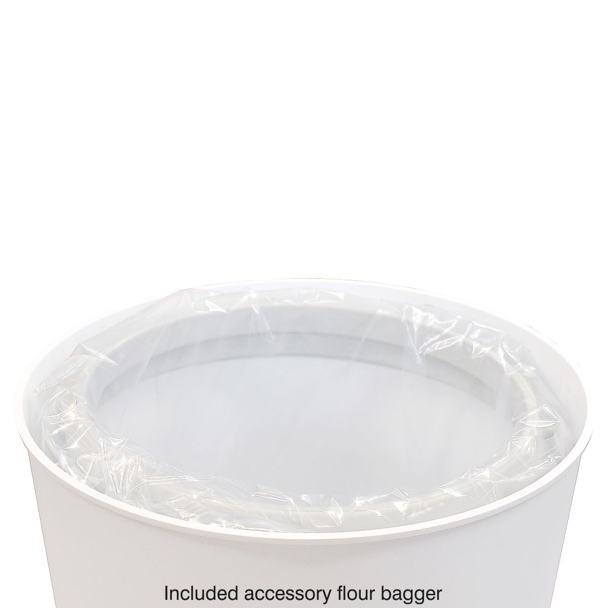 Included accessory flour bagger