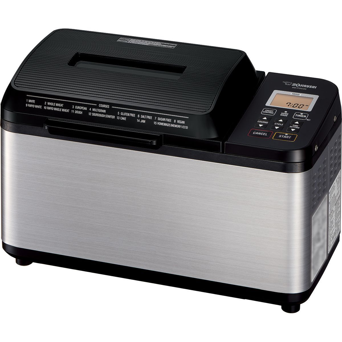 Zojirushi Home Bakery Virtuoso Plus bread maker