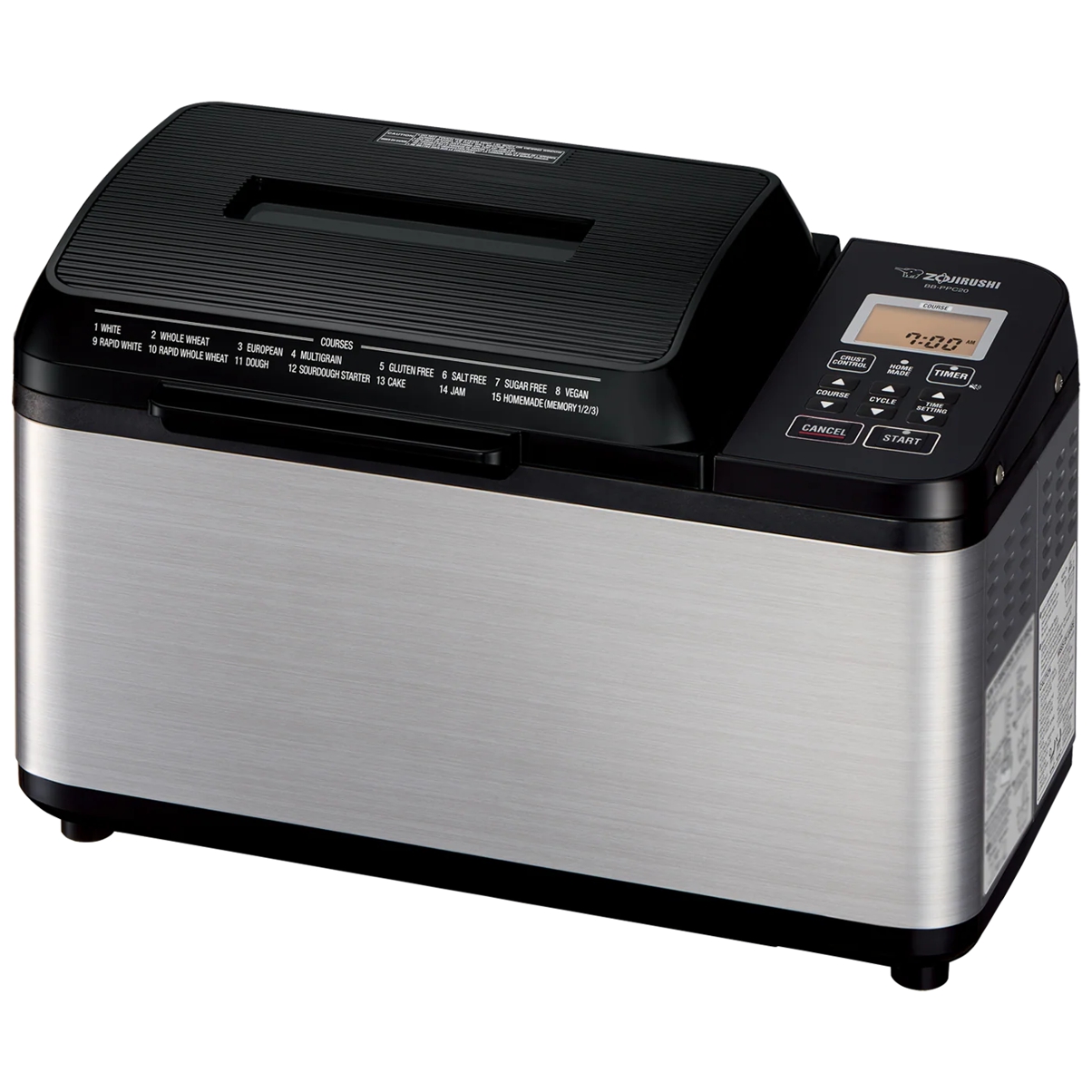 Zojirushi Home Bakery Virtuoso Plus bread maker w/ceramic nonstick