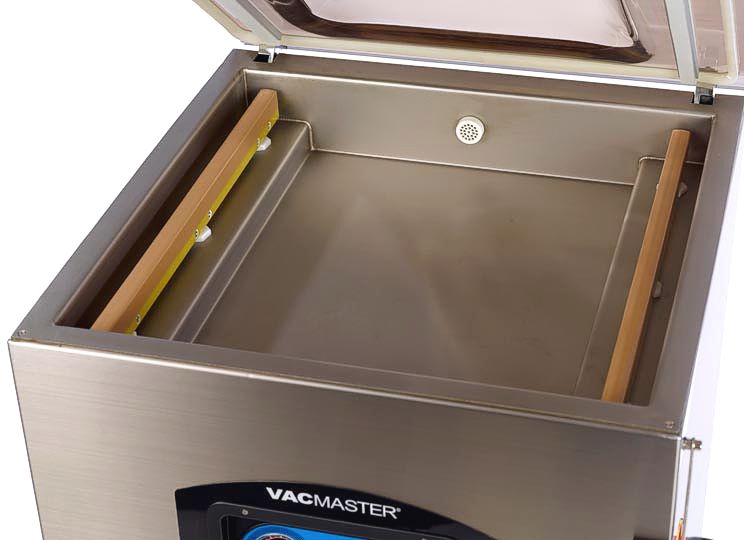 Inside the Vacmaster VP540C vacuum sealer. 