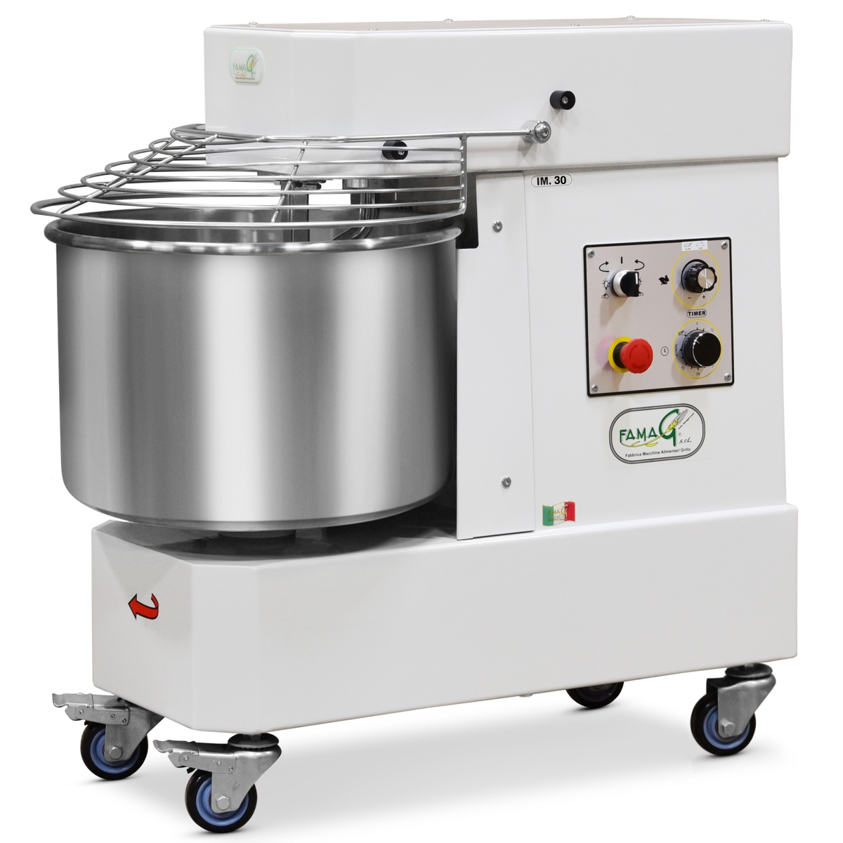 Famag IM-30 HH Mixer, Polar White