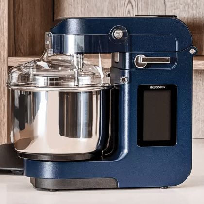 haussler nova spiral dough mixer steel blue 420