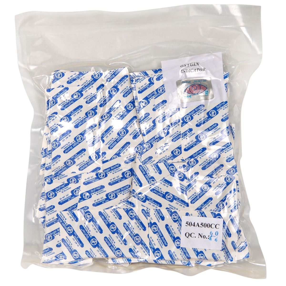 Oxygen absorbers, pack of 50, 500CC