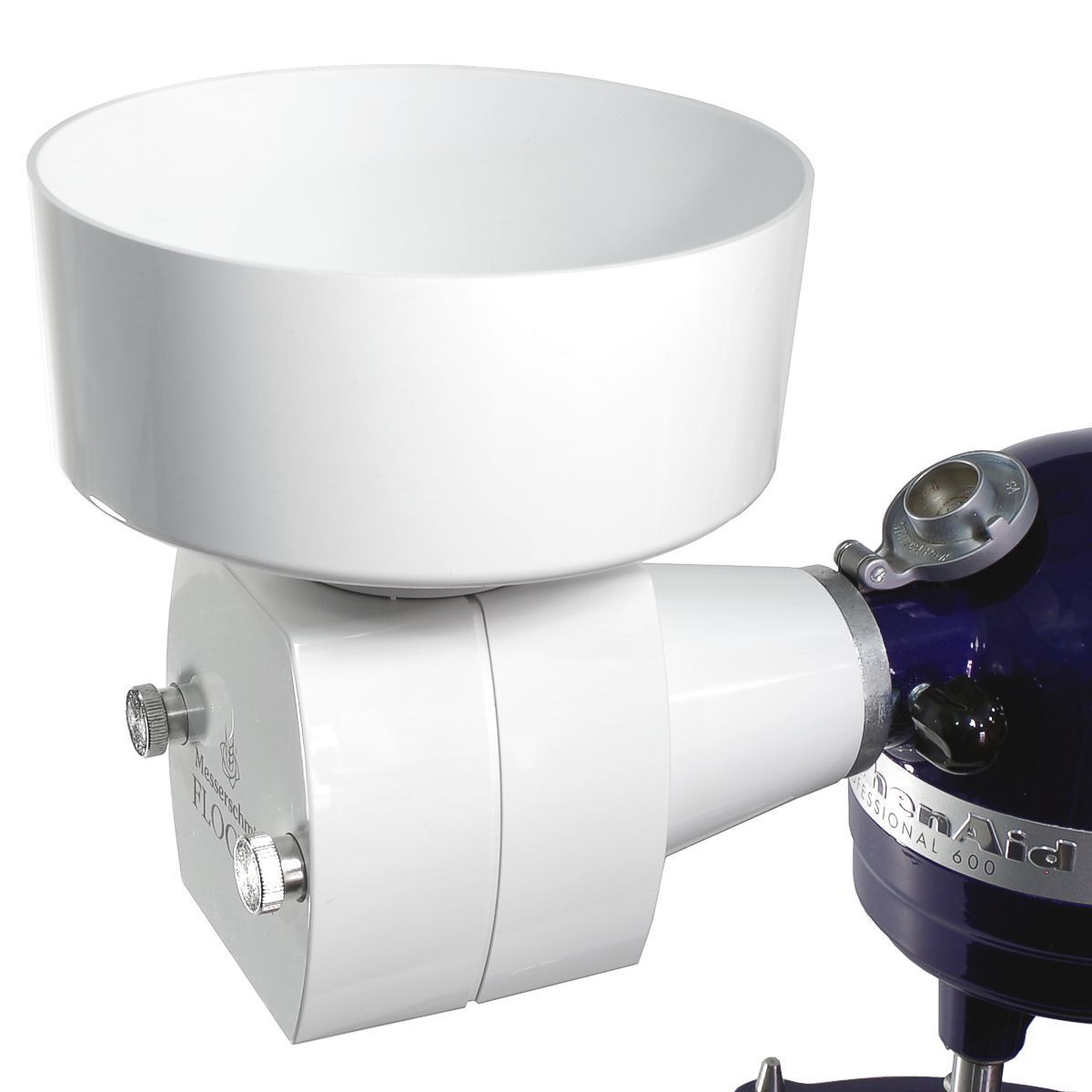 Oat flaker attachment for KitchenAid mixer