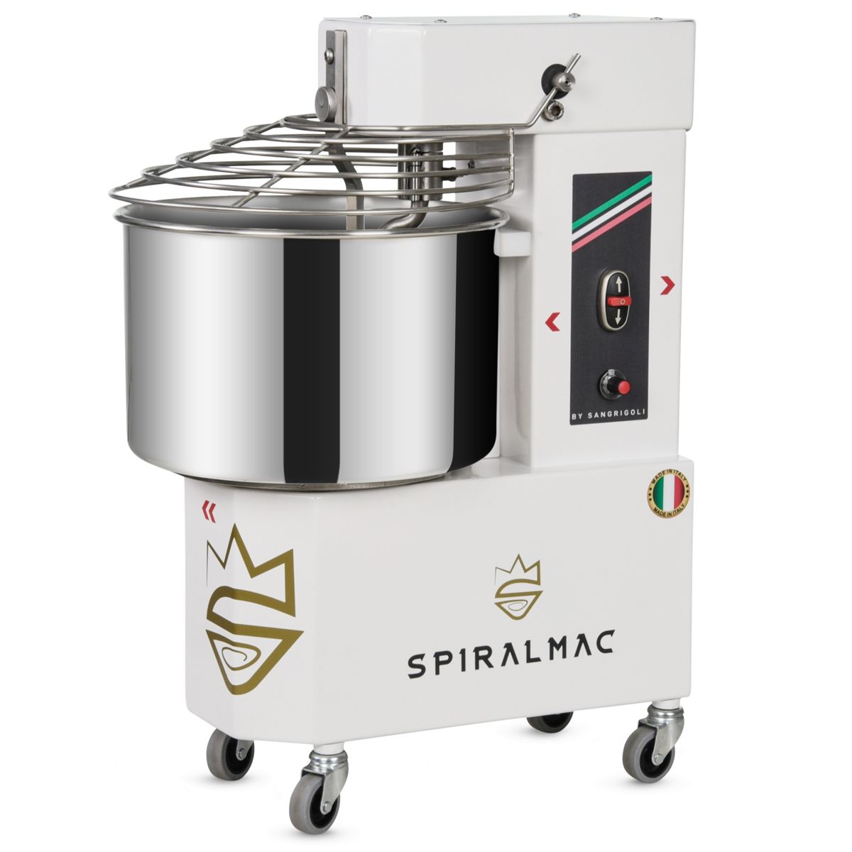 Spiralmac 12kg mixer, Bianca white