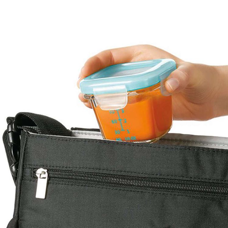 oxo tot glass baby food storage travel 750