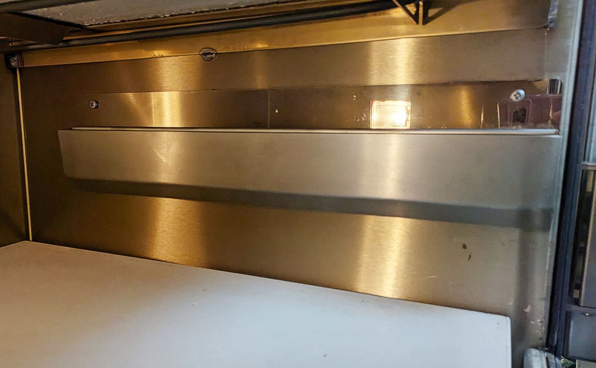 RackMaster Steam Kit installed in RM2020 oven