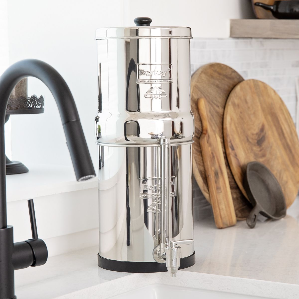 S/S Berkey Water View Spigot, 7 inch