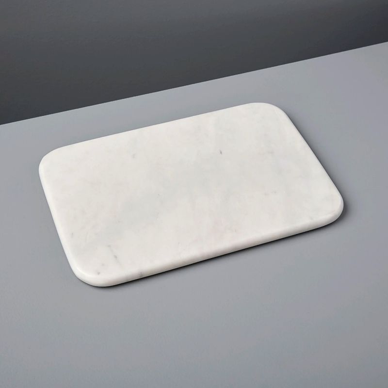 White marble slab, 8 x 11.75 inch