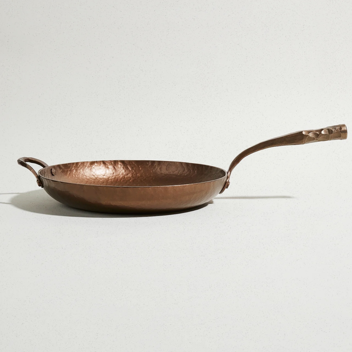 Smithey Ironware Carbon Steel Deep Farmhouse Skillet, 12 inch