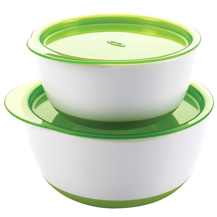OXO Tot Bowl Set, Green
