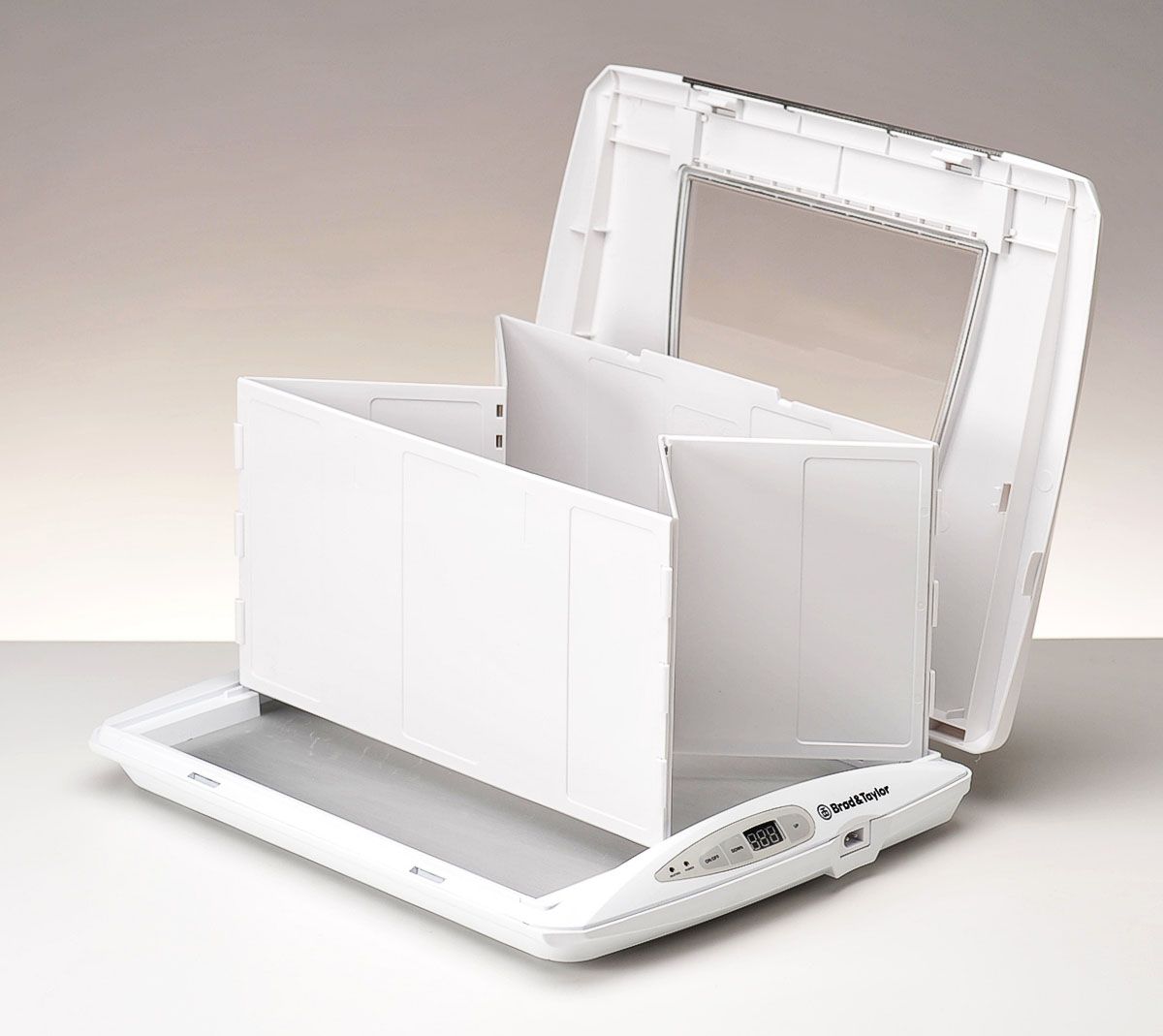 Folding electric dough proofer for bread, making yogurt. 