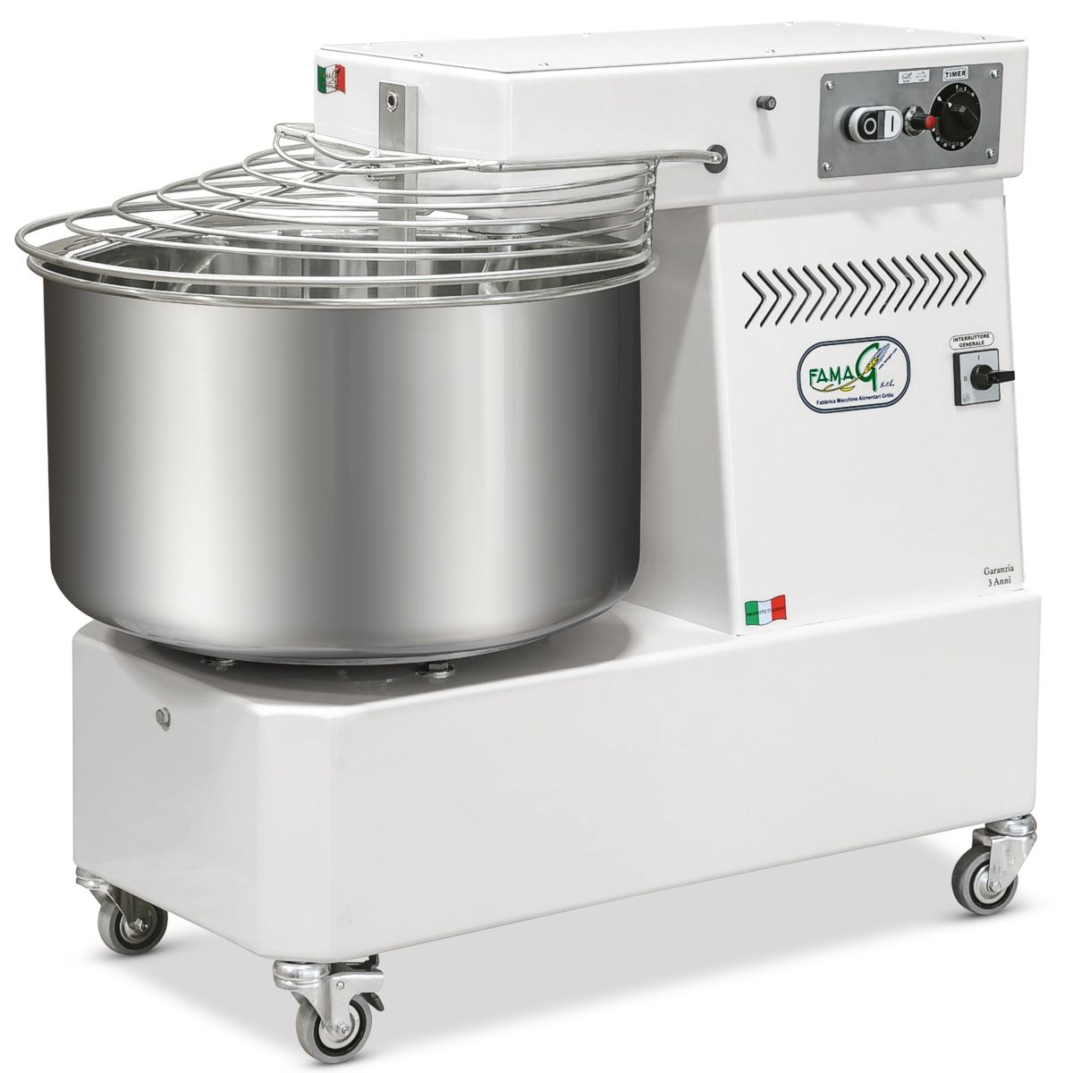 Famag IM 50 spiral mixer for 110 lbs. / 50 kg. dough