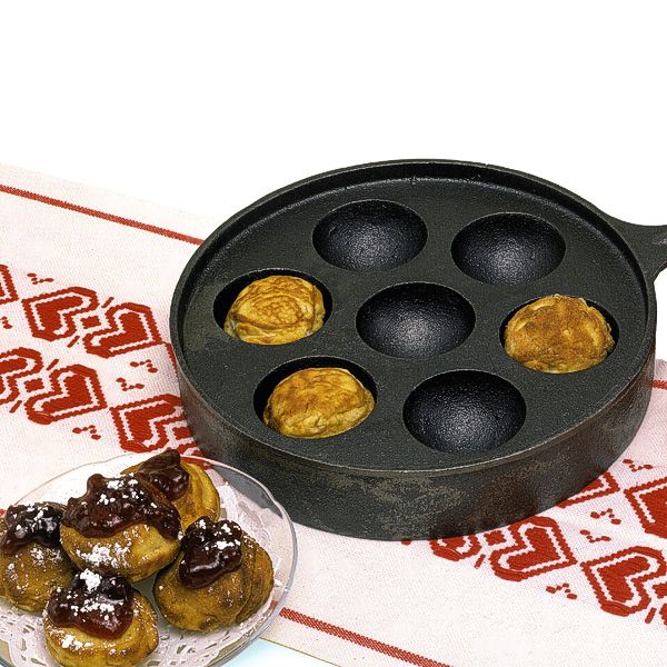 norpro deluxe aebleskiver pan 5 3115 600