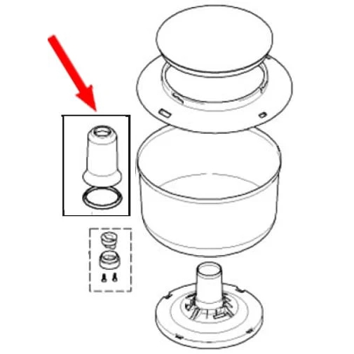 bosch mixer center column