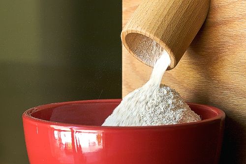 Fine bread flour from KoMo PK 1 grain mill