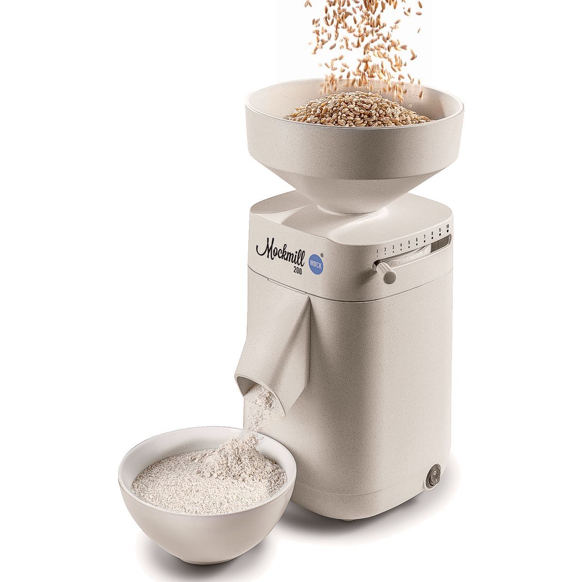 Grind fresh flour at home in the Mockmill 200