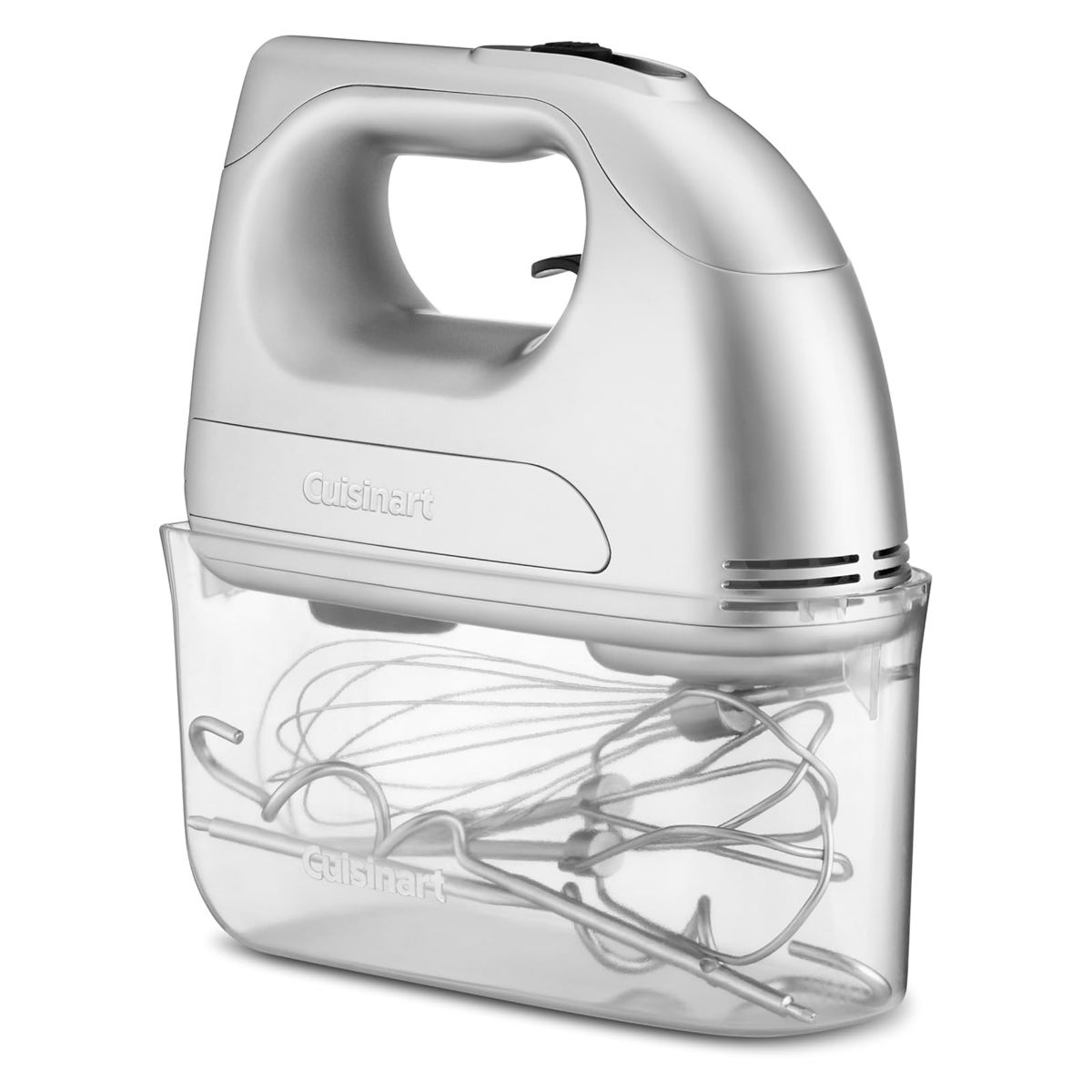 Handheld mixer with storage