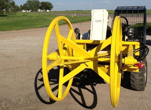 Commercial power line cable winder