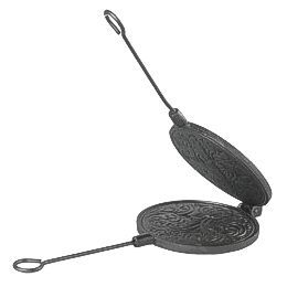 Skeppshult Krumkake/Pizzelle Iron, 6 inch