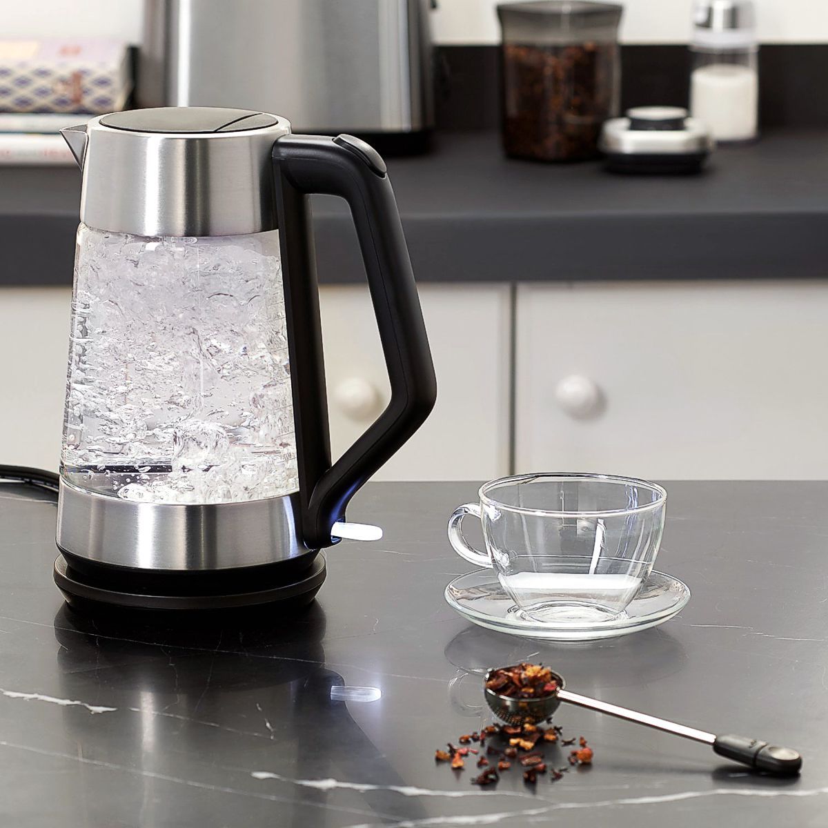 oxo water heater kettle tea 1200