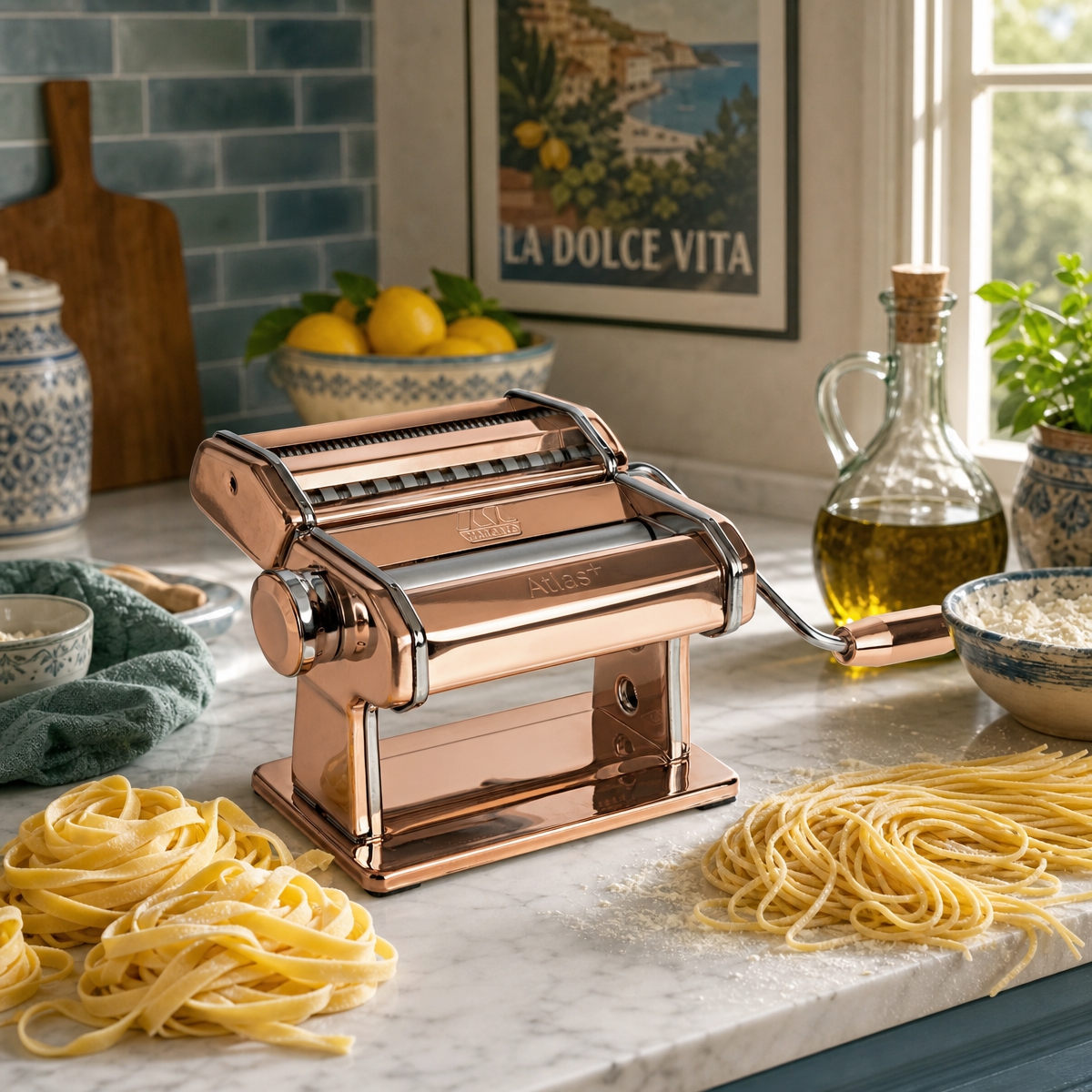 Marcato Atlas 150+ Pasta Machine, Copper